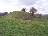 Motte and bailey at Builth