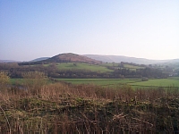 Garth Hill from the quarry