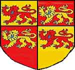 Llywelyn ap Gruffydd's coat of arms (artists impression)