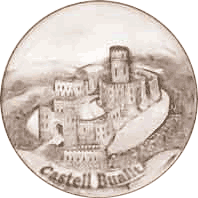  An artists impression of the Castle at Builth